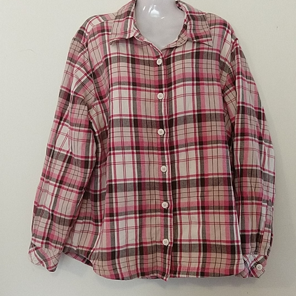 Riders by Lee flannel Y2K jacket Cabin Core Sz XL - Picture 1 of 5